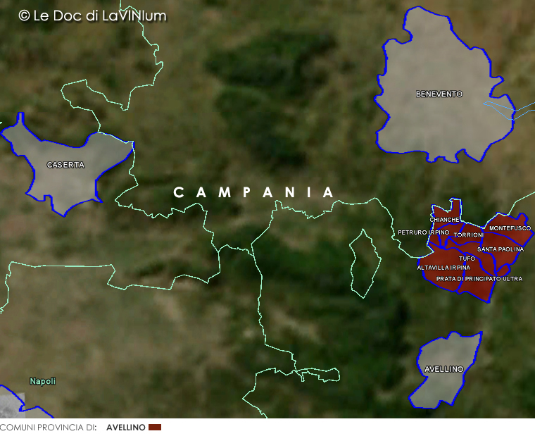 Le Doc della Campania: Greco di Tufo